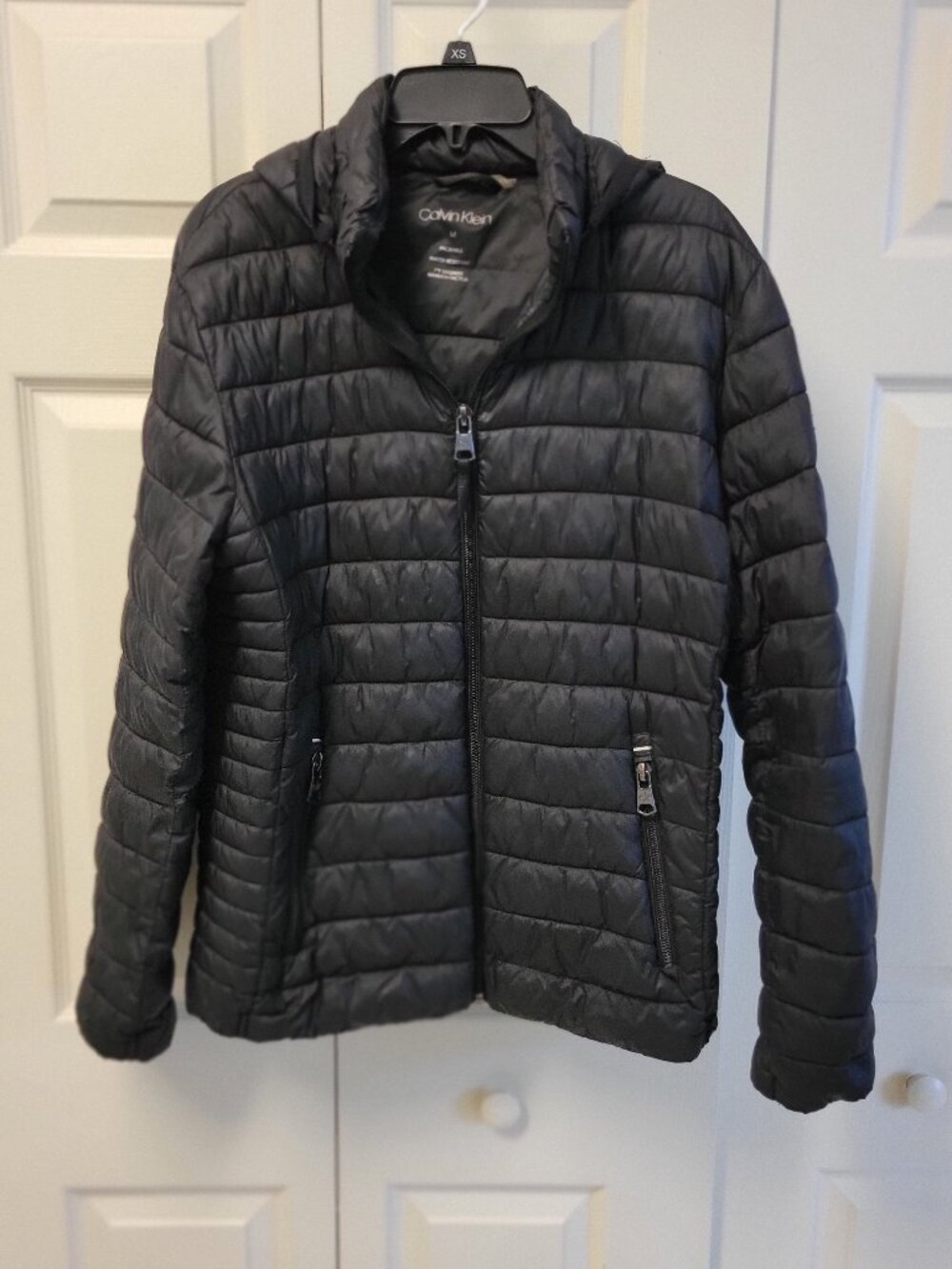 Calvin Klein 7 F degrees Warmth Factor Men's puffy jacket Medium. Preowned